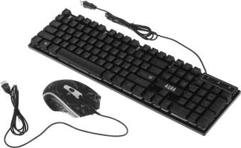Клавиатура + мышь Defender Aura MKP-117 клав:черный мышь:черный USB slim LED (52117) - цена, купить или заказать с доставкой в интернет-магазине Клавиатура + мышь Defender Aura MKP-117 клав:черный мышь:черный USB slim LED (52117) - купить недорого с доставкой в интернет-магазине