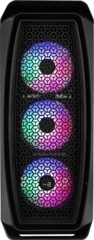 Корпус Aerocool Aero One Frost-G-BK-v1 черный без БП ATX 4x120mm 2x140mm 2xUSB3.0 audio bott PSU - купить недорого с доставкой в интернет-магазине
