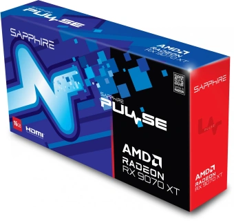 Видеокарта Sapphire PCI-E 5.0 11348-03-20G PULSE AMD RADEON RX 9070 XT GAMING 16GB AMD Radeon RX 9070XT 16Gb 256bit GDDR6 2400/20000 HDMIx2 DPx2 HDCP Ret - купить недорого с доставкой в интернет-магазине