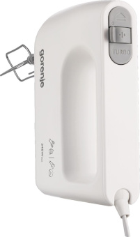 Миксер ручной Gorenje M360CW 345Вт белый - купить недорого с доставкой в интернет-магазине