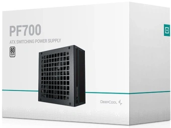 Блок питания Deepcool ATX 700W PF700 V2 80 PLUS WHITE (20+4pin) APFC 120mm fan 6xSATA RTL - купить недорого с доставкой в интернет-магазине