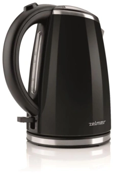 Чайник электрический Zelmer ZCK1274B 1.7л. 2200Вт черный корпус: металл (71505040P) - купить недорого с доставкой в интернет-магазине