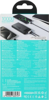 Мобильный аккумулятор Hoco J154 10000mAh QC3.0/PD3.0 22.5W 3A 2xUSB-A/USB-C черный (60747) - купить недорого с доставкой в интернет-магазине
