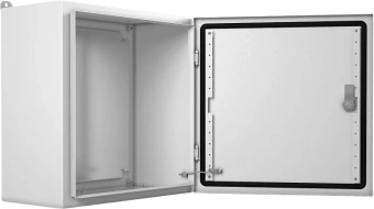 Шкаф электротехнический Elbox EMW-400.400.150-1-IP66 одноствор. настенный 400мм 400мм 150мм 135мм IP66 IK10 несъемн.бок.пан. 50кг серый металл - купить недорого с доставкой в интернет-магазине