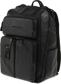 Рюкзак Piquadro Harper CA3349AP/N черный кожа - купить недорого с доставкой в интернет-магазине
