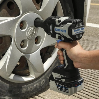 Гайковерт Deko ZKIS20 Pro Max аккум. патрон:квад.1/2" (кейс в комплекте) (083-1089) - купить недорого с доставкой в интернет-магазине