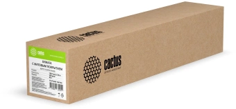 Бумага Cactus CS-PC200-106730 42"(A0+) 1067мм-30м/200г/м2/белый матовое универсальная (с покрытием) - купить недорого с доставкой в интернет-магазине