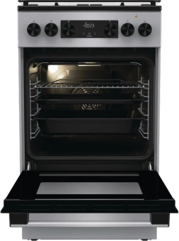 Плита Комбинированная Gorenje GK5C41SF серый (стеклянная крышка) реш.чугун - купить недорого с доставкой в интернет-магазине