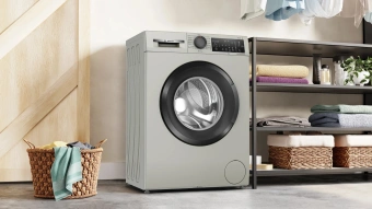 Стиральная машина Bosch Serie 2 WLZ2420SME пан.англ. класс: A загр.фронтальная макс.:8кг серый инвертор - купить недорого с доставкой в интернет-магазине