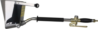 Ковш штукатурный Zitrek SN-01 400л/мин соп.:20мм бак:3.5л серебристый/черный - купить недорого с доставкой в интернет-магазине