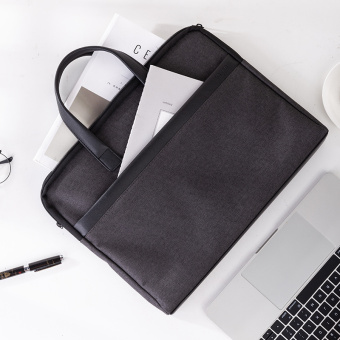 Папка-портфель Deli 63751GREY 1 отдел. терилен серый - купить недорого с доставкой в интернет-магазине