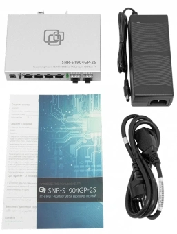 Коммутатор SNR SNR-S1904GP-2S (L2) 4x1Гбит/с 2SFP 4PoE 65W неуправляемый - купить недорого с доставкой в интернет-магазине