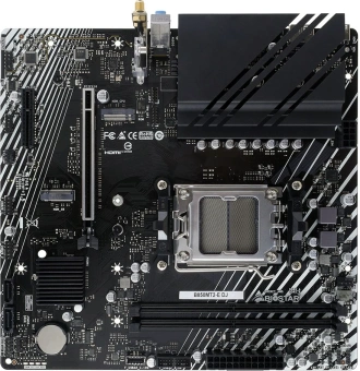 Материнская плата Biostar B850MT2-E DJ Socket AM5 AMD B850 2xDDR5 mATX AC`97 8ch(7.1) 2.5Gg RAID+HDMI+DP - купить недорого с доставкой в интернет-магазине