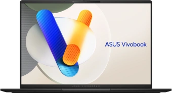 Ноутбук Asus Vivobook S 16 OLED M5606WA-MX047 Ryzen AI 9 365 24Gb SSD1Tb AMD Radeon 880M 16" OLED 3.2K (3200x2000) noOS black WiFi BT Cam (90NB14B2-M007J0) - купить недорого с доставкой в интернет-магазине