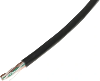 Кабель информационный ITK LC3-C5E04-139 кат.5E UTP 4 пары 24AWG LDPE внешний 305м черный - купить недорого с доставкой в интернет-магазине