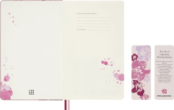 Блокнот Moleskine LIMITED EDITION САКУРА LESU09QP062BOX Large 130х210мм обложка текстиль 176стр. нелинованный твердая обложка подар.кор. розовый 2026 - купить недорого с доставкой в интернет-магазине