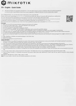 Коммутатор MikroTik CRS106-1C-5S (L2) 1xКомбо(1000BASE-T/SFP) 5SFP управляемый - купить недорого с доставкой в интернет-магазине