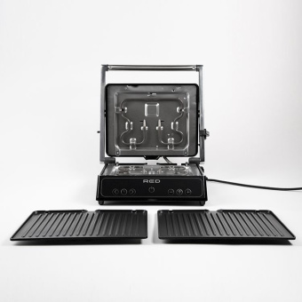 Электрогриль Red Solution SteakPRO RGM-M809 2000Вт черный - цена, купить или заказать с доставкой в интернет-магазине Электрогриль Red Solution SteakPRO RGM-M809 2000Вт черный - купить недорого с доставкой в интернет-магазине