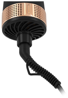 Фен-щетка Hyundai H-HB0115 1200Вт черный - купить недорого с доставкой в интернет-магазине