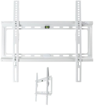 Кронштейн для телевизора Kromax IDEAL-3 белый 22"-65" макс.50кг настенный фиксированный - купить недорого с доставкой в интернет-магазине