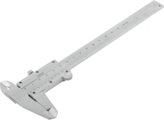 Штангенциркуль нониусный FIT 19840 серебристый пластиковый футляр - купить недорого с доставкой в интернет-магазине