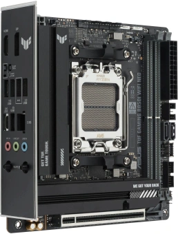 Материнская плата Asus TUF GAMING B850I WIFI NEO Socket AM5 AMD B850 2xDDR5 mini-ITX AC`97 8ch(7.1) 2.5Gg RAID+HDMI+DP - купить недорого с доставкой в интернет-магазине