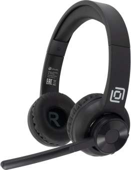 Наушники с микрофоном Оклик HS-M310 черный 1.5м накладные BT оголовье (1978706) - цена, купить или заказать с доставкой в интернет-магазине Наушники с микрофоном Оклик HS-M310 черный 1.5м накладные BT оголовье (1978706) - купить недорого с доставкой в интернет-магазине
