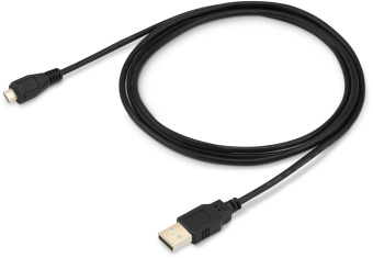 Кабель Buro MICROUSB2.0 USB (m)-micro USB (m) 1.5м черный - купить недорого с доставкой в интернет-магазине