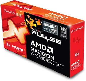 Видеокарта Sapphire PCI-E 5.0 11350-05-20G PULSE AMD RADEON RX 9060 XT GAMING 8GB DUAL HDMI DP LITE AMD Radeon RX 9060XT 8Gb 128bit GDDR6 2530/20000 HDMIx2 DPx1 HDCP Ret - купить недорого с доставкой в интернет-магазине