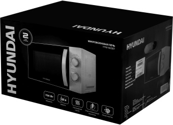 Микроволновая Печь Hyundai HYM-M2067 20л. 700Вт белый - купить недорого с доставкой в интернет-магазине
