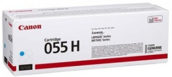 Картридж лазерный Canon 055HC 3019C002/004 голубой (5900стр.) для Canon LBP663Cdw/LBP664Cx/MF746Cx/MF742Cdw/MF744Cdw - купить недорого с доставкой в интернет-магазине