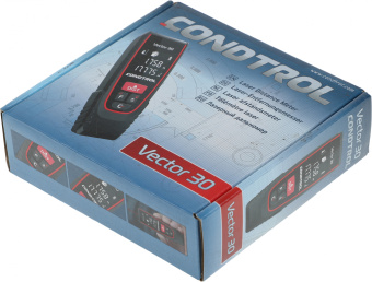 Лазерный дальномер Condtrol Vector 30 2кл.лаз. 635нм (1-4-109) - купить недорого с доставкой в интернет-магазине