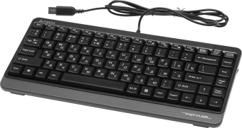Клавиатура + мышь A4Tech Fstyler F1110 клав:черный/серый мышь:черный/серый USB Multimedia (F1110 GREY) - купить недорого с доставкой в интернет-магазине