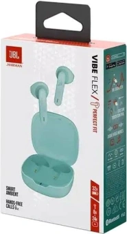 Гарнитура вкладыши JBL Wave Flex мятный беспроводные bluetooth в ушной раковине (JBLWFLEXMIT) - купить недорого с доставкой в интернет-магазине