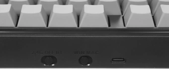 Клавиатура Redragon Star Blade Pro механическая черный/серый USB беспроводная BT/Radio for gamer LED (72653) кабель 1.5м - купить недорого с доставкой в интернет-магазине