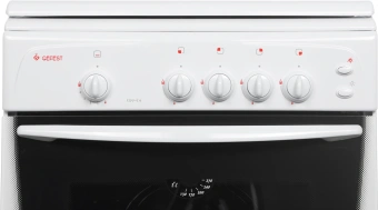 Плита Газовая Gefest ПГ 1200-С6 К33 белый (металлическая крышка) реш.сталь - купить недорого с доставкой в интернет-магазине