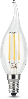 Лампа светодиодная Gauss Filament 9Вт цок.:E14 свеча 220B св.свеч.бел.нейт. CF35 (упак.:10шт) (104801209) - купить недорого с доставкой в интернет-магазине