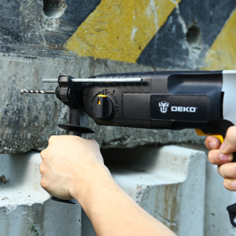 Перфоратор Deko DKH850W патрон:SDS-plus уд.:3Дж 850Вт - купить недорого с доставкой в интернет-магазине