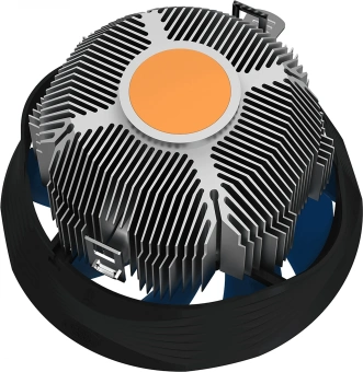 Устройство охлаждения(кулер) Deepcool Archer Bigpro V2 Soc-AM5/AM4/1200/1700/1851 черный/синий 4-pin 24.5-29.7dB Al+Cu 125W 380gr Ret (G-U-ARCHER-ARNNNN-G-3) - купить недорого с доставкой в интернет-магазине