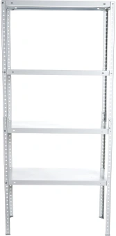 Стеллаж Практик MS Standart 160KD/70x30/4 пол.:4 разборная 1600x700x300мм серый (S24099023402) - купить недорого с доставкой в интернет-магазине