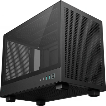 Корпус Deepcool CH160 черный без БП miniITX 7x120mm 1xUSB3.0 audio bott PSU - купить недорого с доставкой в интернет-магазине