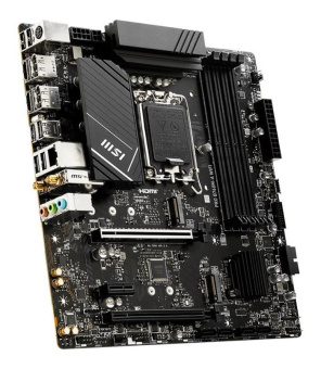 Материнская плата MSI PRO B760M-A WIFI Soc-1700 Intel B760 4xDDR5 mATX AC`97 8ch(7.1) 2.5Gg+HDMI+DP - купить недорого с доставкой в интернет-магазине