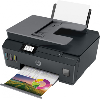 МФУ струйный HP Smart Tank 530 AIO (4SB24A) A4 WiFi черный - купить недорого с доставкой в интернет-магазине