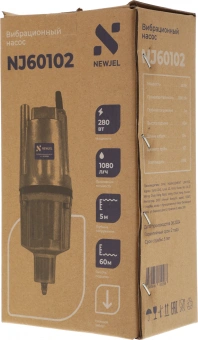 Насос садовый Newjel NJ60102 280Вт 1080л/час вибрационный - купить недорого с доставкой в интернет-магазине