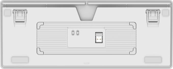 Клавиатура MSI Forge GK600 механическая белый/фиолетовый USB беспроводная BT/Radio Multimedia for gamer LED (S11-43RUQ01-HH9) кабель 1.8м - купить недорого с доставкой в интернет-магазине