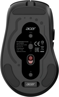 Мышь Acer OMR503 черный оптическая 3200dpi беспров. BT/Radio USB (ZL.MCE11.01B) - купить недорого с доставкой в интернет-магазине