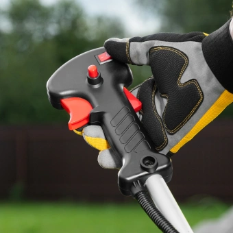 Триммер бензиновый Denzel DR-52S 3л.с. разбор.штан. реж.эл.:леска/нож - купить недорого с доставкой в интернет-магазине