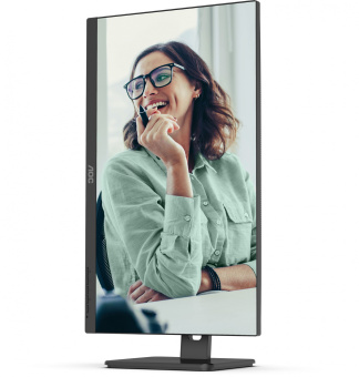 Монитор AOC 27" Pro Q27P3CV черный IPS LED 4ms 16:9 HDMI M/M матовая HAS Piv 1000:1 350cd 178гр/178гр 2560x1440 75Hz DP QHD USB 6.81кг - купить недорого с доставкой в интернет-магазине