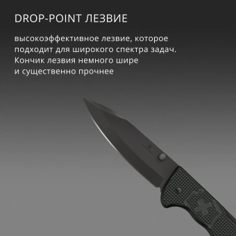 Нож перочинный Victorinox Evoke SD Alox Black (0.9415.DS23) 136мм 4функц. черный подар.коробка - купить недорого с доставкой в интернет-магазине