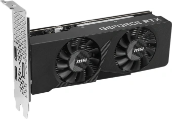 Видеокарта MSI PCI-E 4.0 RTX 3050 LP E 6G OC NVIDIA GeForce RTX 3050 6Gb 96bit GDDR6 1492/14000 HDMIx2 DPx1 HDCP Ret low profile - купить недорого с доставкой в интернет-магазине